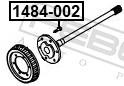 FEBEST 1484-002 EAN: 4056111159102.
