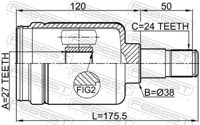 FEBEST 1611-211RH EAN: 4056111128894.