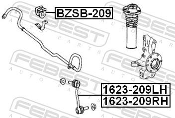 FEBEST 1623-209LH EAN: 4056111047522.