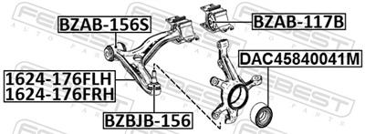 FEBEST 1624-176FRH EAN: 4056111168531.