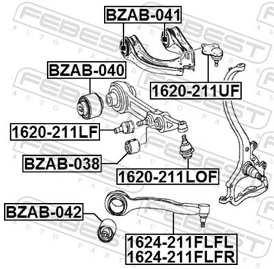 FEBEST 1624-211FLFL EAN: 4056111169194.