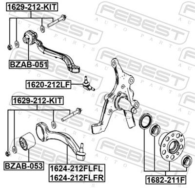 FEBEST 1624-212FLFL EAN: 4056111169217.