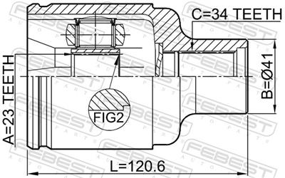 FEBEST 1811-MOKRH EAN: 4056111125367.
