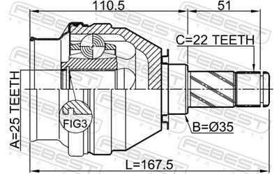 FEBEST 1811-Z18X EAN: 4056111118482.