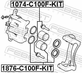 FEBEST 1876-C100F-KIT EAN: 4056111067100.