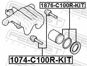 FEBEST 1876-C100R-KIT EAN: 4056111067193.