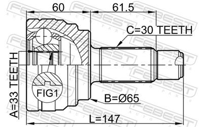 FEBEST 1910-E70 EAN: 4056111043463.