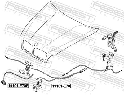FEBEST 19101-E70 EAN: 4056111155753.