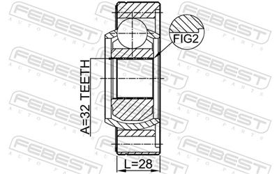 FEBEST 1911-E46SHA EAN: 4056111139173.