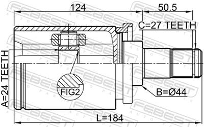 FEBEST 1911-F30LH EAN: 4056111113234.