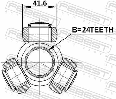 FEBEST 1916-E60 EAN: 4056111113241.