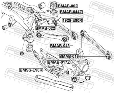 FEBEST 1925-E90R EAN: 4056111173955.