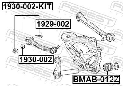 FEBEST 1929-002-KIT EAN: 4056111157474.