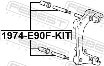 FEBEST 1974-E90F-KIT EAN: 4056111156217.