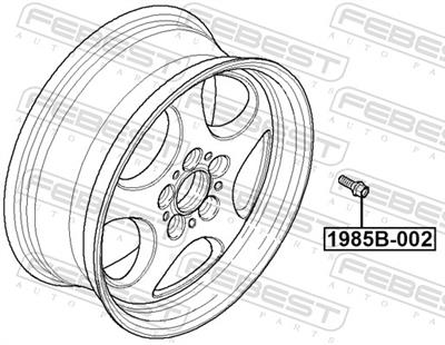 FEBEST 1985B-002 EAN: 4056111157238.