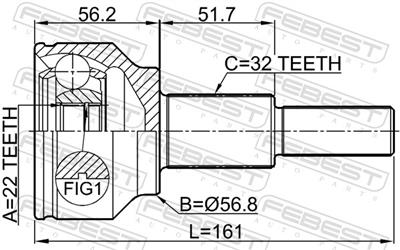 FEBEST 2010-JOURR EAN: 4056111129556.