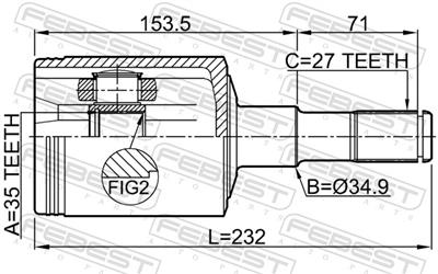 FEBEST 2011-NITLH EAN: 4056111118499.