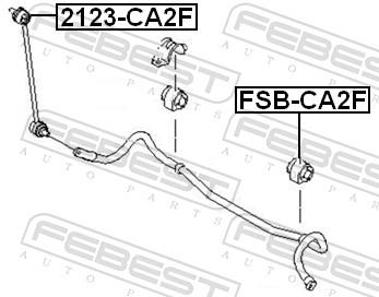 FEBEST 2123-CA2F EAN: 4056111053837.