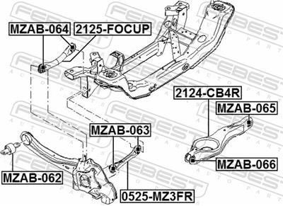 FEBEST 2124-CB4R EAN: 4056111080543.