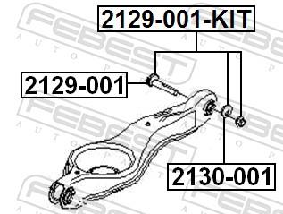 FEBEST 2130-001 EAN: 4056111059747.