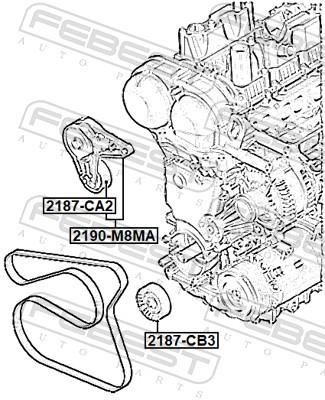 FEBEST 2190-M8MA EAN: 4056111176642.