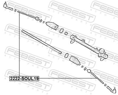 FEBEST 2222-SOUL19 EAN: 4056111177878.
