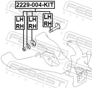FEBEST 2229-004-KIT EAN: 4056111144931.