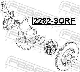 FEBEST 2282-SORF EAN: 4056111064390.