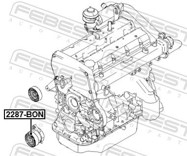 FEBEST 2287-BON EAN: 4056111094755.