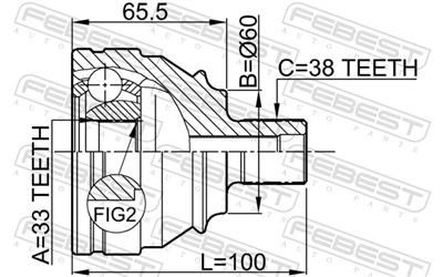 FEBEST 2310-018 EAN: 4056111035918.