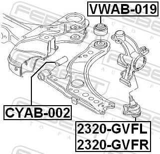 FEBEST 2320-GVFL EAN: 4056111071008.