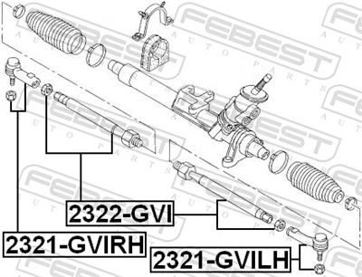 FEBEST 2321-GVIRH EAN: 4056111070858.