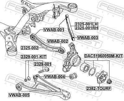 FEBEST 2329-001-KIT
