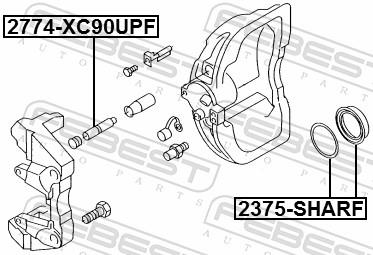 FEBEST 2375-SHARF EAN: 4056111130859.