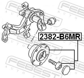 FEBEST 2382-B6MR EAN: 4056111046471.