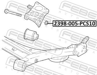 FEBEST 2398-005-PCS10 EAN: 4056111147154.