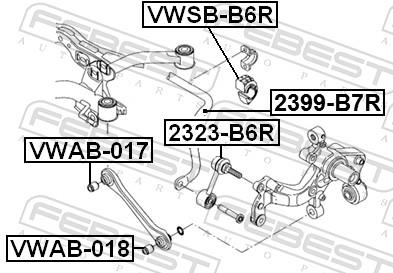 FEBEST 2399-B7R EAN: 4056111128610.