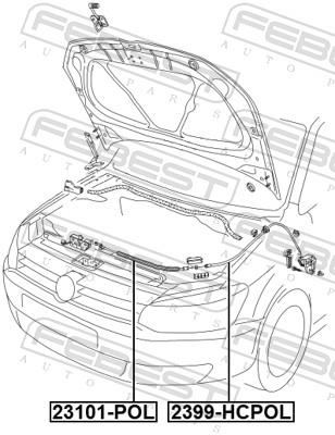 FEBEST 2399-HCPOL EAN: 4056111152226.