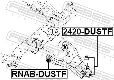 FEBEST 2420-DUSTF EAN: 4056111091594.