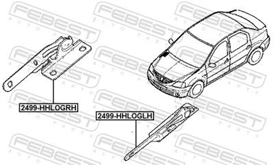 FEBEST 2499-HHLOGRH EAN: 4056111162645.