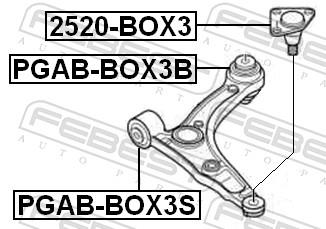FEBEST 2520-BOX3 EAN: 4056111074184.