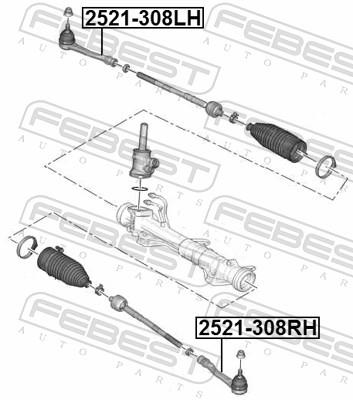 FEBEST 2521-308LH EAN: 4056111111377.