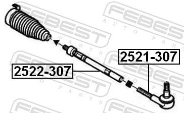 FEBEST 2522-307 EAN: 4056111047188.