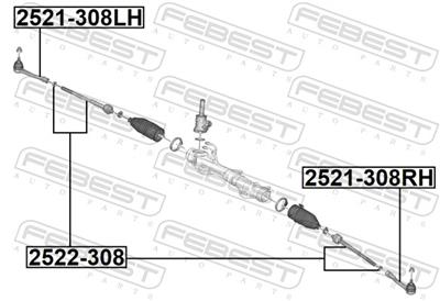 FEBEST 2522-308 EAN: 4056111174457.