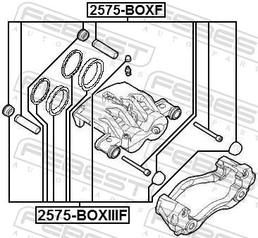FEBEST 2575-BOXF EAN: 4056111097619.