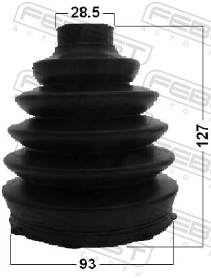 FEBEST 2717P-XC90F1 EAN: 4056111083018.