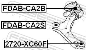 FEBEST 2720-XC60F EAN: 4056111102399.