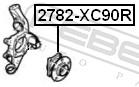 FEBEST 2782-XC90R EAN: 4056111035079.