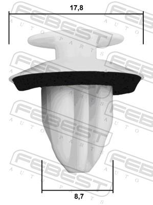 FEBEST 88570-086 EAN: 4056111170770.