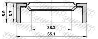 FEBEST 95GCW-40650709R EAN: 4056111148267.